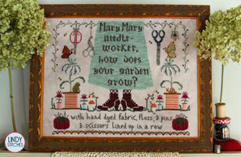 Mary, Mary Needleworker by Lindy Stitches
