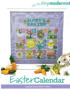Easter Calendar by Tiny Modernist