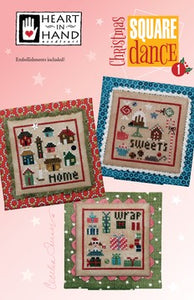 Christmas Square Dance 1  by Heart in Hand Needleart