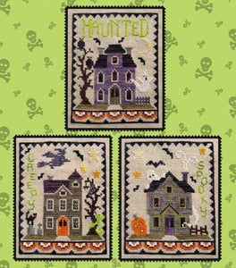 Haunted House Trio by Waxing Moon Designs
