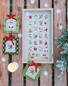 Christmas Stamps by Madame Chantilly