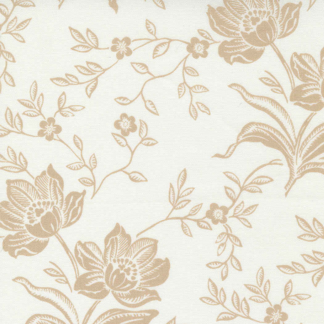 Fresh Fig Favorites - Floral Ivory Linen by Fig Tree and Co.