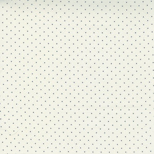 Fresh Fig Favorites - Pin Dot Ivory Black by Fig Tree and Co.