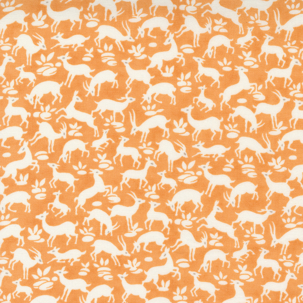 Pumpkins and Blossoms - Deer Forest - Pumpkin by Fig Tree and Co.