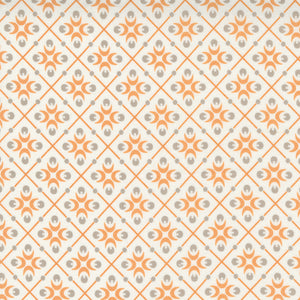 Pumpkins and Blossoms - Geometric - Vanilla Pumpkin by Fig Tree and Co.