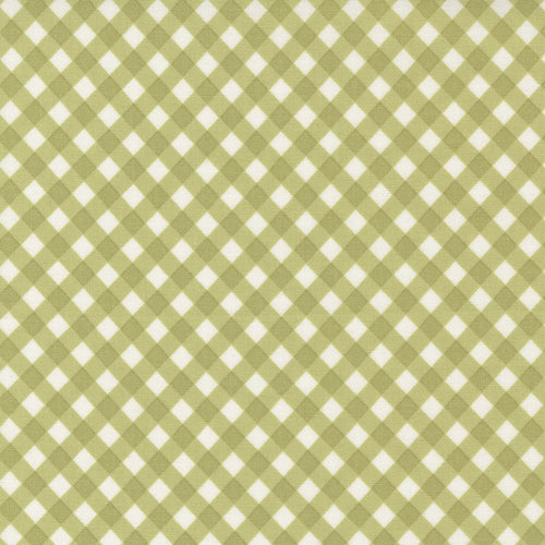 Christmas Stitched-Gingham Evergreen by Fig Tree and Co.