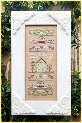 Sampler of the Month - June by Country Cottage Needleworks