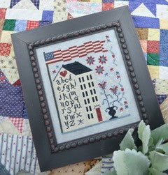 American Sampler House by Annie Beez Folk Art