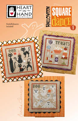 Square Dance - Halloween 1 by Heart in Hand Needleart