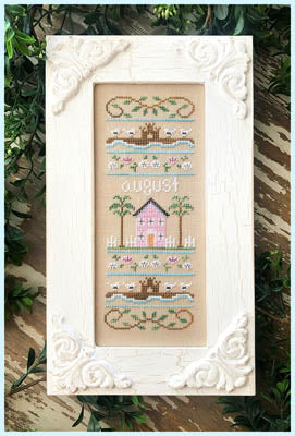Sampler of the Month - August by Country Cottage Needleworks