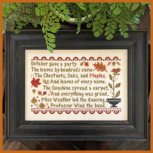 October's Party by Little House Needleworks