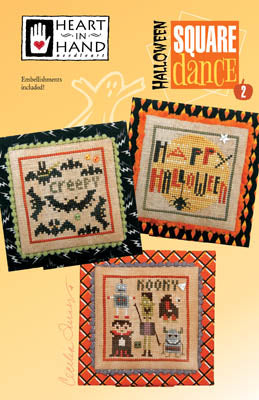 Square Dance - Halloween 2 by Heart in Hand Needleart