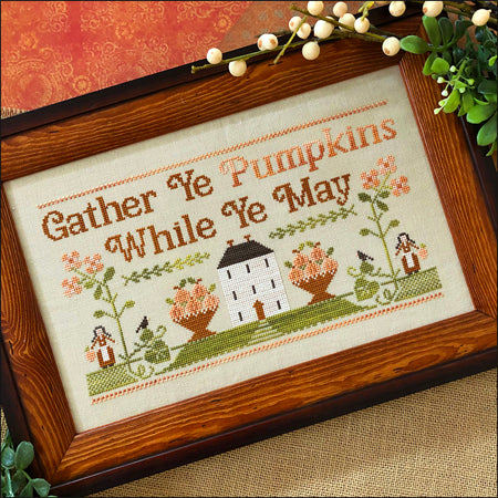 Gather Ye Pumpkins by Little House Needleworks