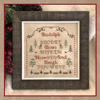 Rudolph's Sampler by Little House Needleworks