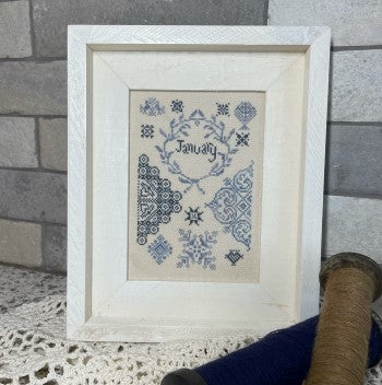 RESERVATION - Monthly Quaker Stitch Along by From the Heart Needleart