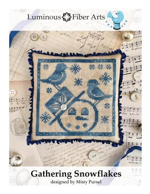 Gathering Snowflakes by Luminous Fiber Arts