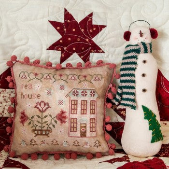 The Houses on Peppermint Lane - Tea House by Pansy Patch Quilts and Stitchery