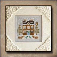 Frosty Forest 5 - Bluebird Cabin by Country Cottage Needleworks