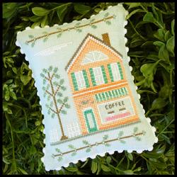 Main Street 4 - Coffee Shop by Country Cottage Needleworks