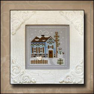 Frosty Forest 7 - Snowgirl's Cottage by Country Cottage Needleworks