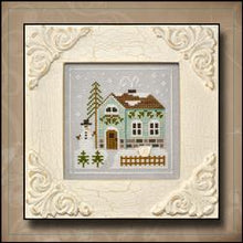 Load image into Gallery viewer, Frosty Forest 3 - Snowman&#39;s Cottage by Country Cottage Needleworks