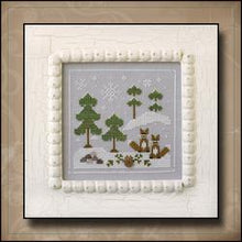 Load image into Gallery viewer, Frosty Forest 6 - Snowy Foxes by Country Cottage Needleworks