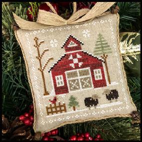 Farmhouse Christmas 9 - Baa Baa Black Sheep by Little House Needleworks