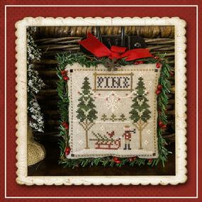 Jack Frost's Tree Farm 6 - Fresh Pines by Little House Needleworks