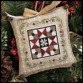 Christmas Wreaths 2023 Cross Stitch Booklet, Twin Peak Primitives
