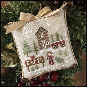 Farmhouse Christmas 6 - Pinewood Farm by Little House Needleworks