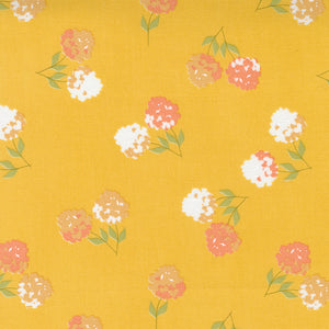Cozy Up - Clover Floral - Sunshine by Corey Yoder