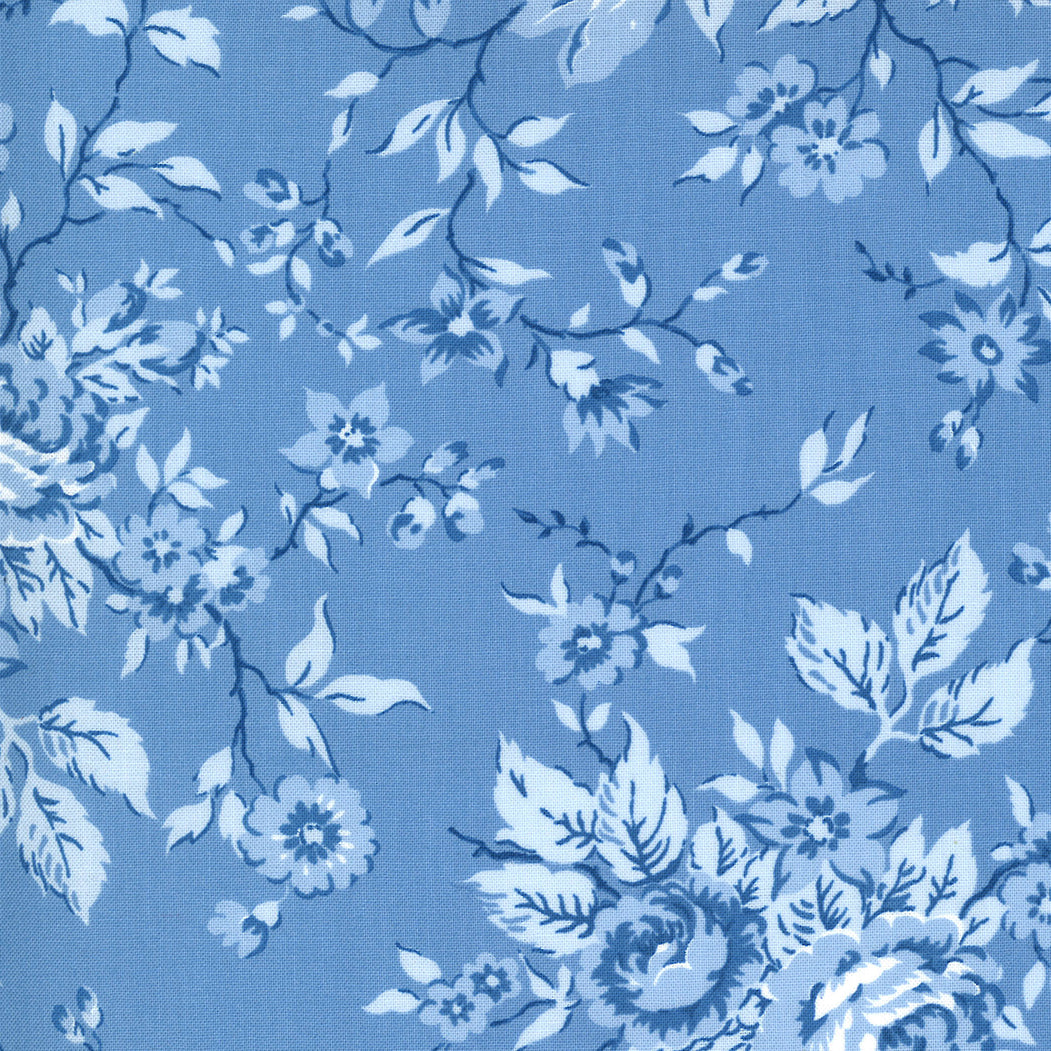 Crystal Lane - French Blue by Bunny Hill Designs