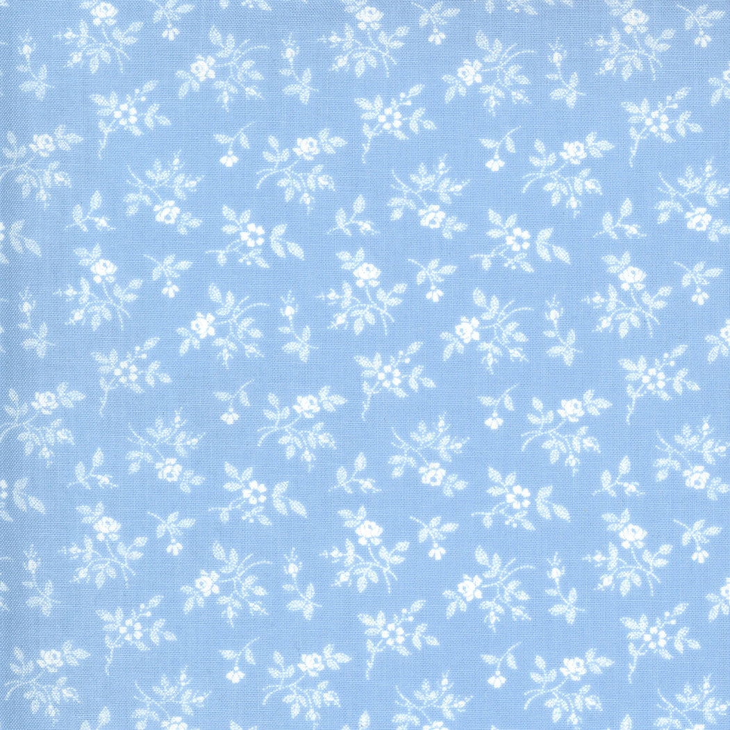 Crystal Lane - Winter Rose Cashmere Blue by Bunny Hill Designs