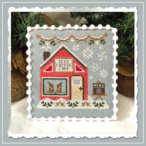 Snow Village 10 - Iced Coffee Cafe by Country Cottage Needleworks