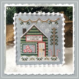 Snow Village 4 - Peppermint Parlor by Country Cottage Needleworks