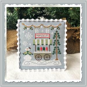 Snow Village 6 - Popsicle Cart by Country Cottage Needleworks