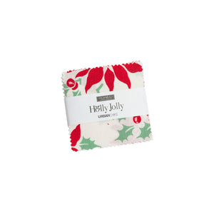 Holly Jolly - Mini Charm Pack (2.5" Stacker) by Urban Chiks