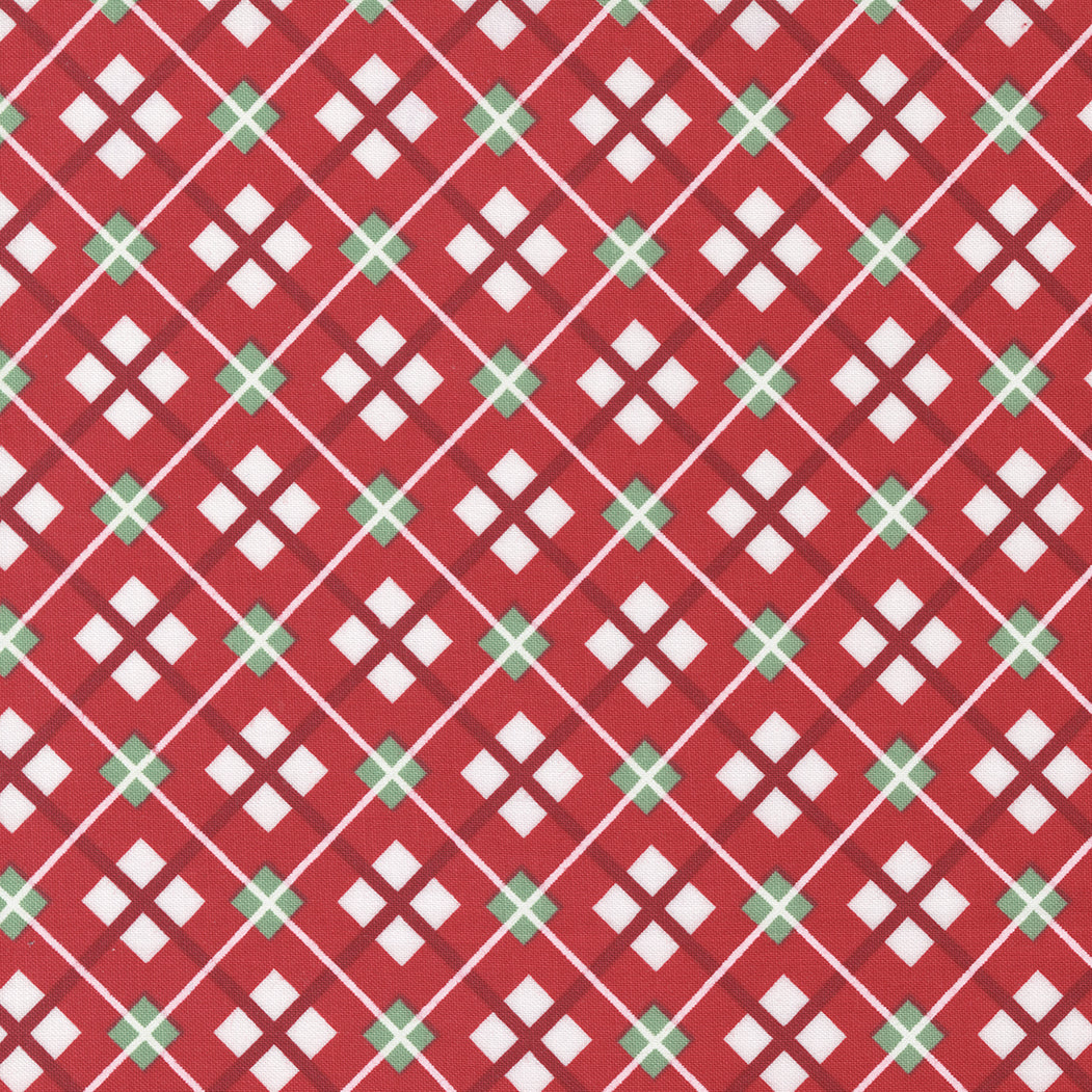 Holly Jolly - Plaid Berry by Urban Chiks