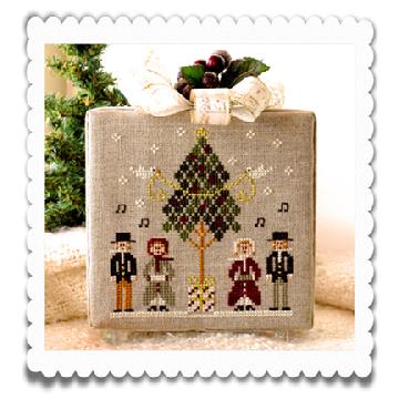 Hometown Holiday Series - Caroling Quartet by Little House Needleworks