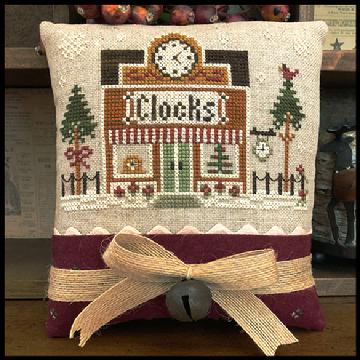 Hometown Holiday Series - Clockmaker by Little House Needleworks