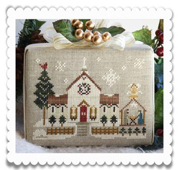 Hometown Holiday Series - Town Church by Little House Needleworks
