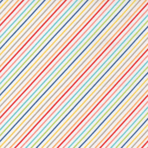 Simply Delightful - Stripes Off White by Sherri and Chelsi