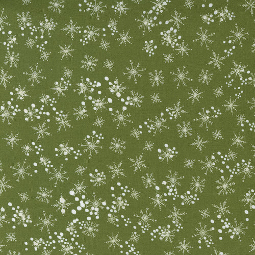 Cheer and Merriment - Snowfall Sage by Fancy That Design House