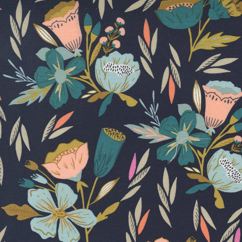 Songbook A New Page- Overjoyed Navy by Fancy That Design House