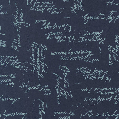 Songbook A New Page - Text Navy by Fancy That Design House