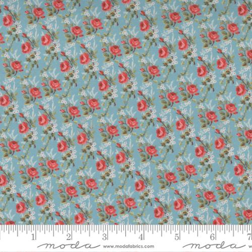 Leather and Lace and Amazing Grace - Tiny Roses Tranquil by Cathe Holden