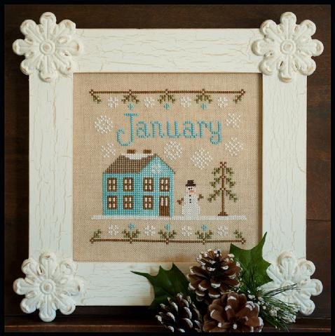 Cottage of the Month - January by Country Cottage Needleworks