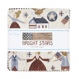 Bright Stars - 5" Stacker by Teresa Kogut