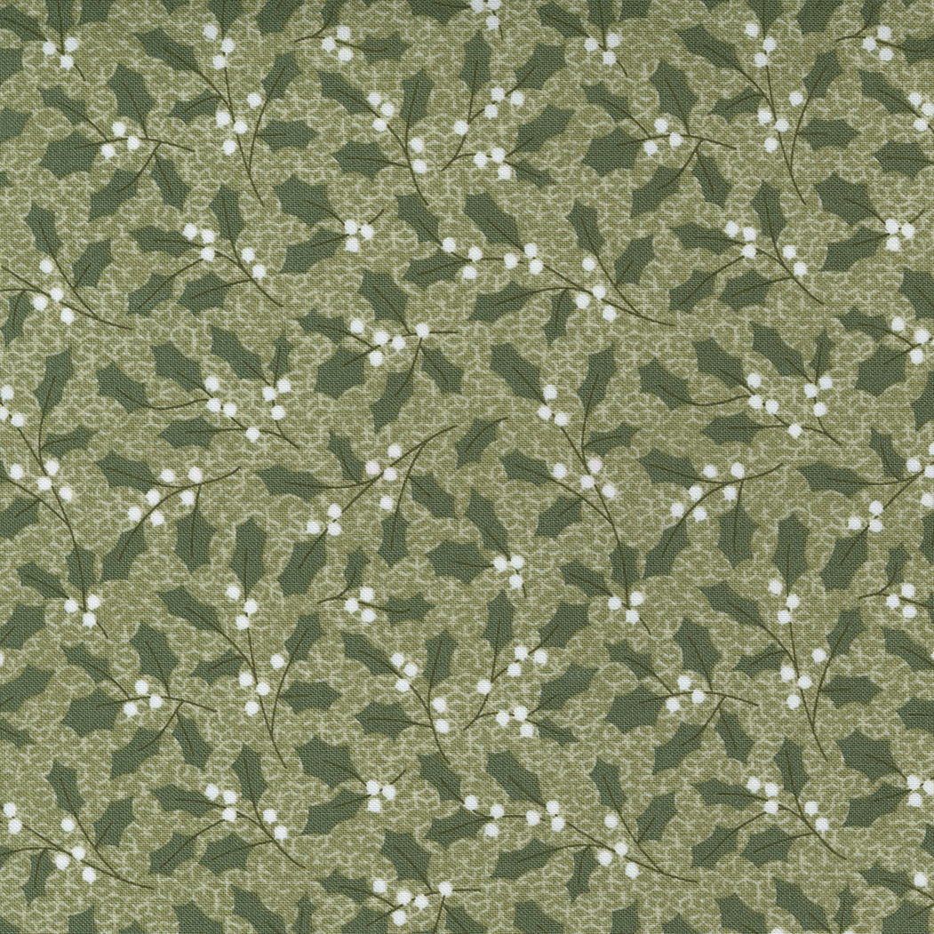 Christmas Morning - Holly Jolly Sprig Pine by Lella Boutique