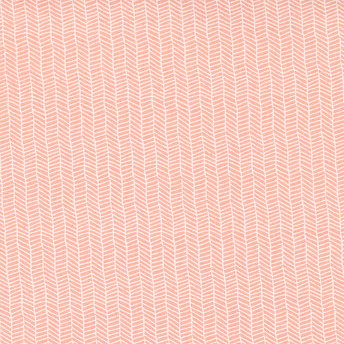 Love Note - Herringbone Sweet Pink by Lella Boutique